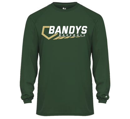 Bandys Plate - Performance Long Sleeve Tee