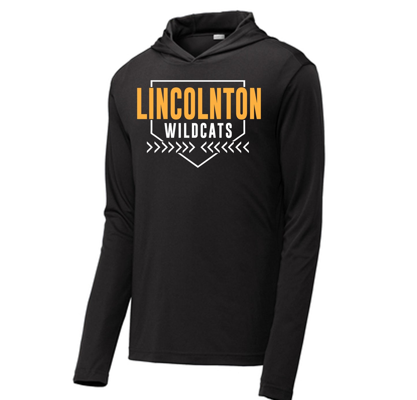 Lincolnton Plate - Performance Long Sleeve Hooded Tee