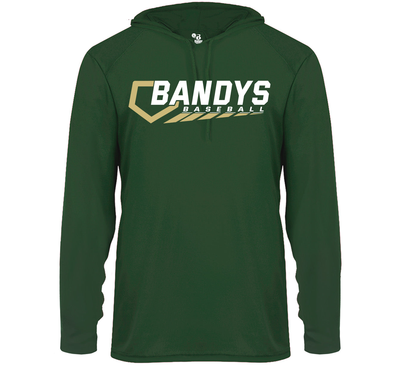 Bandys Plate - Performance Hooded Long Sleeve Tee