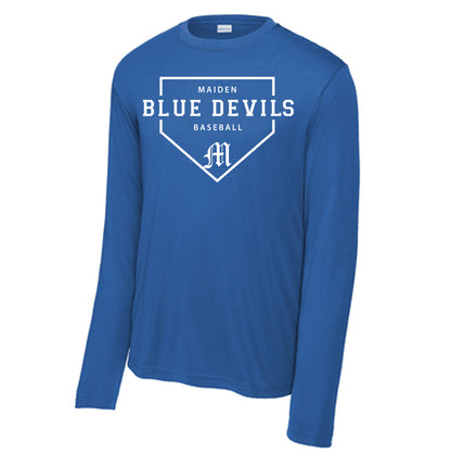 Maiden Plate - Performance Long Sleeve Tee