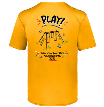 Lincolnton Bands Show Design - Performance Short Sleeve Tee