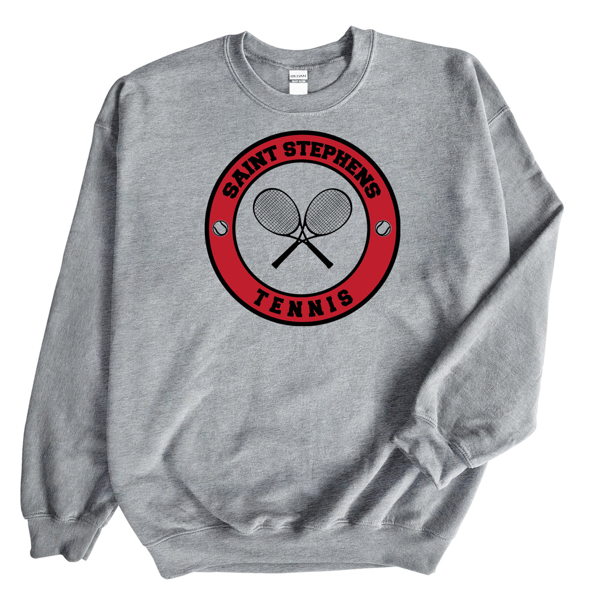St. Stephens Tennis Seal - Crewneck Sweatshirt