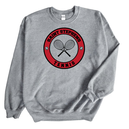 St. Stephens Tennis Seal - Crewneck Sweatshirt