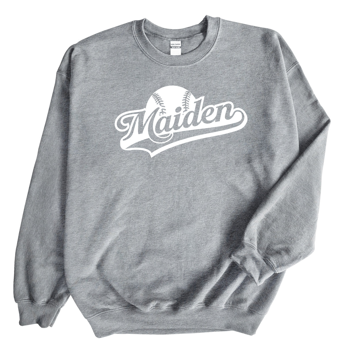 Maiden Cursive Ball - Crewneck Sweatshirt