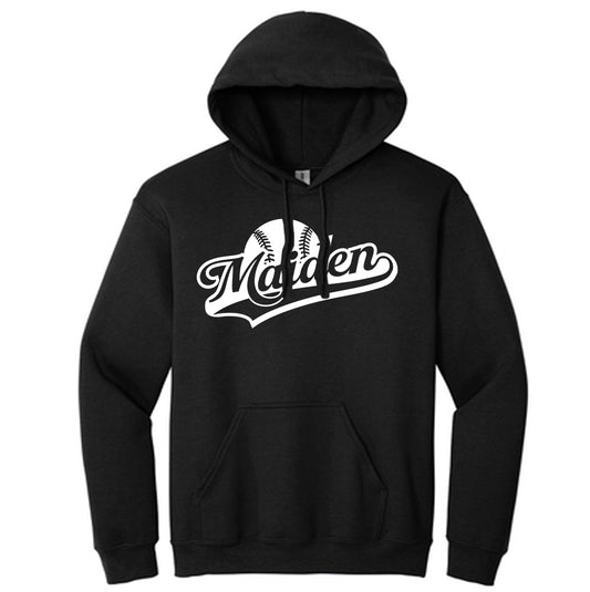 Maiden Cursive Ball - Heavyweight Hoodie