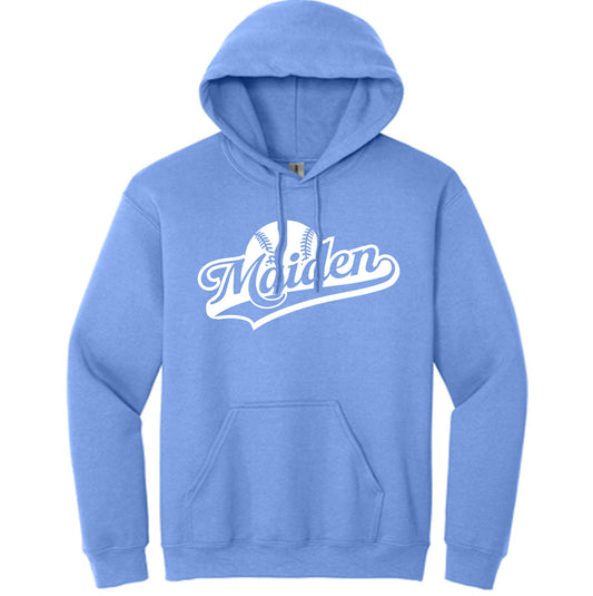 Maiden Cursive Ball - YOUTH Heavyweight Hoodie