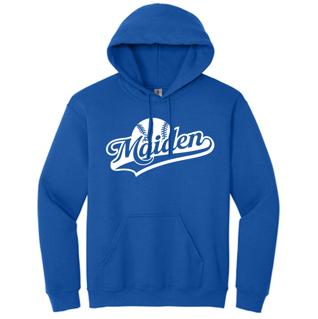 Maiden Cursive Ball - Heavyweight Hoodie