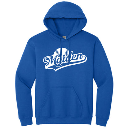 Maiden Cursive Ball - Heavyweight Hoodie