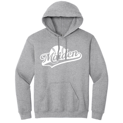 Maiden Cursive Ball - Heavyweight Hoodie