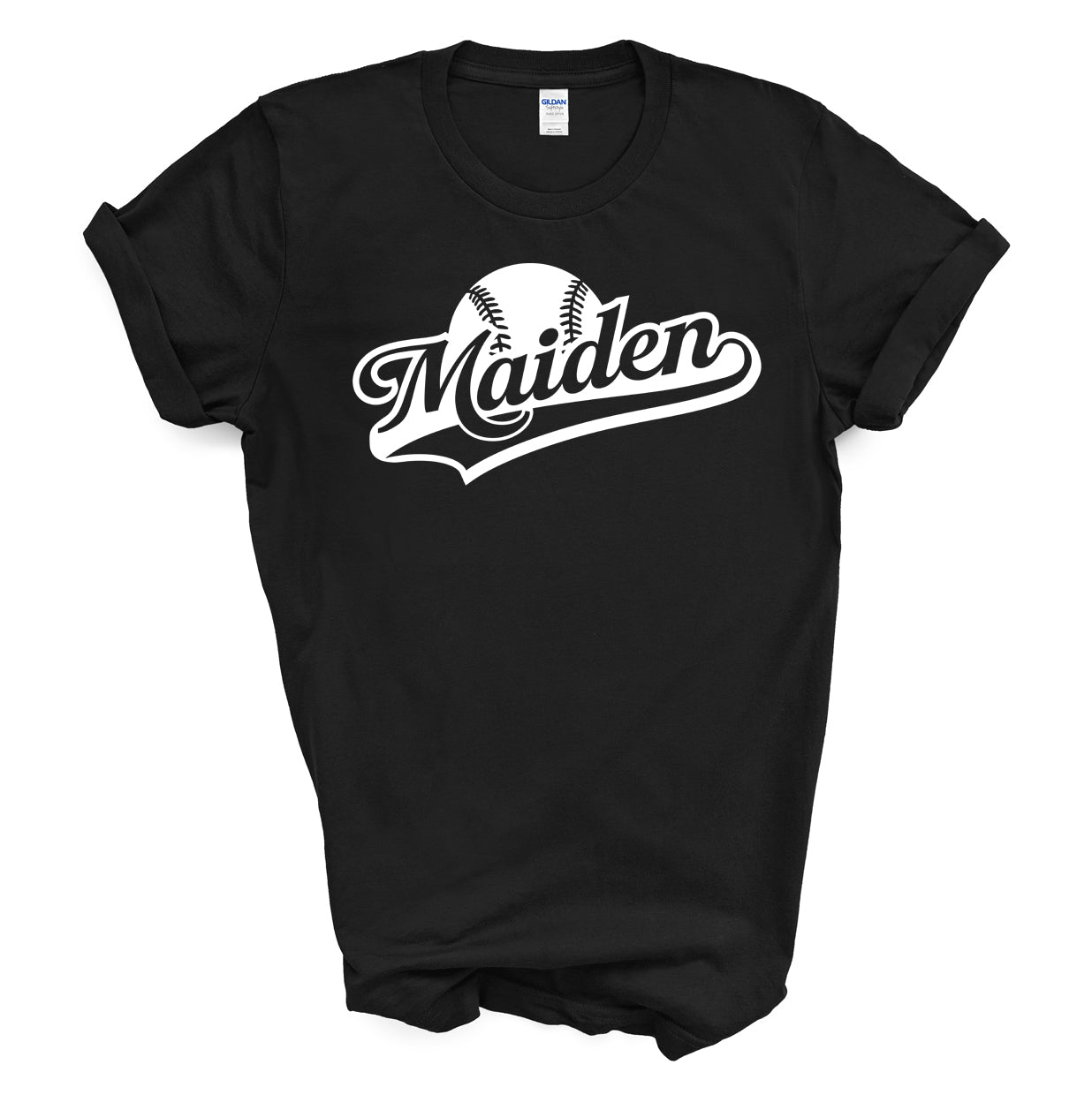 Maiden Cursive Ball - Short Sleeve Tee