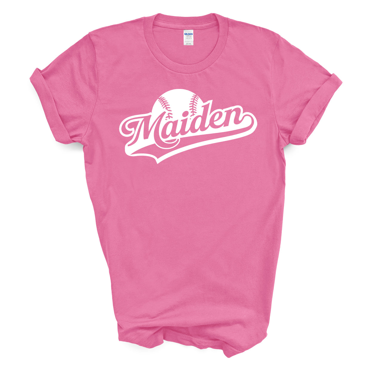 Maiden Cursive Ball - Short Sleeve Tee