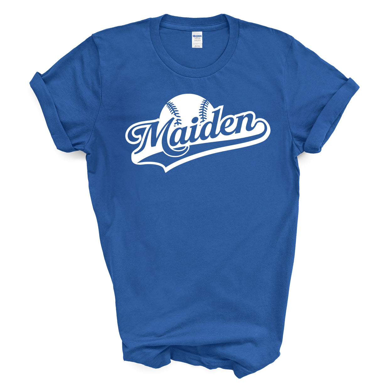 Maiden Cursive Ball - Short Sleeve Tee