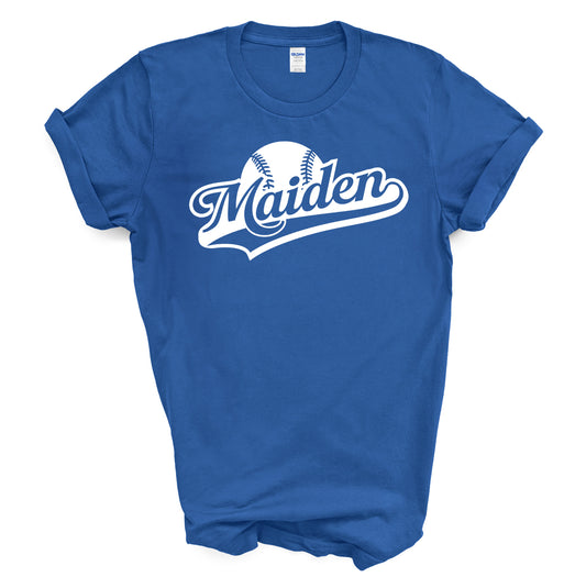 Maiden Cursive Ball - YOUTH Short Sleeve Tee