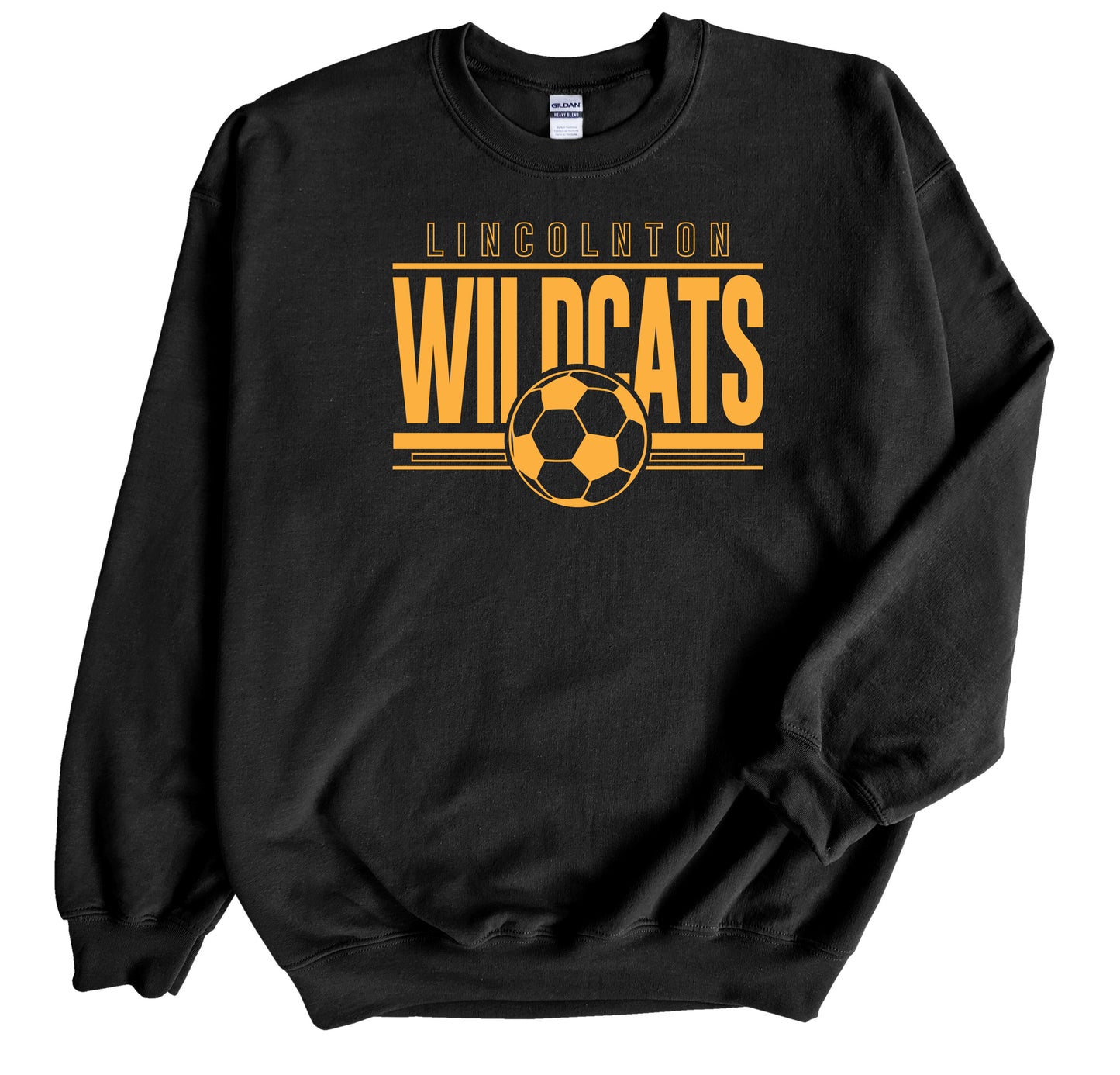 Lincolnton Wildcats Soccer  - YOUTH Crewneck Sweatshirt