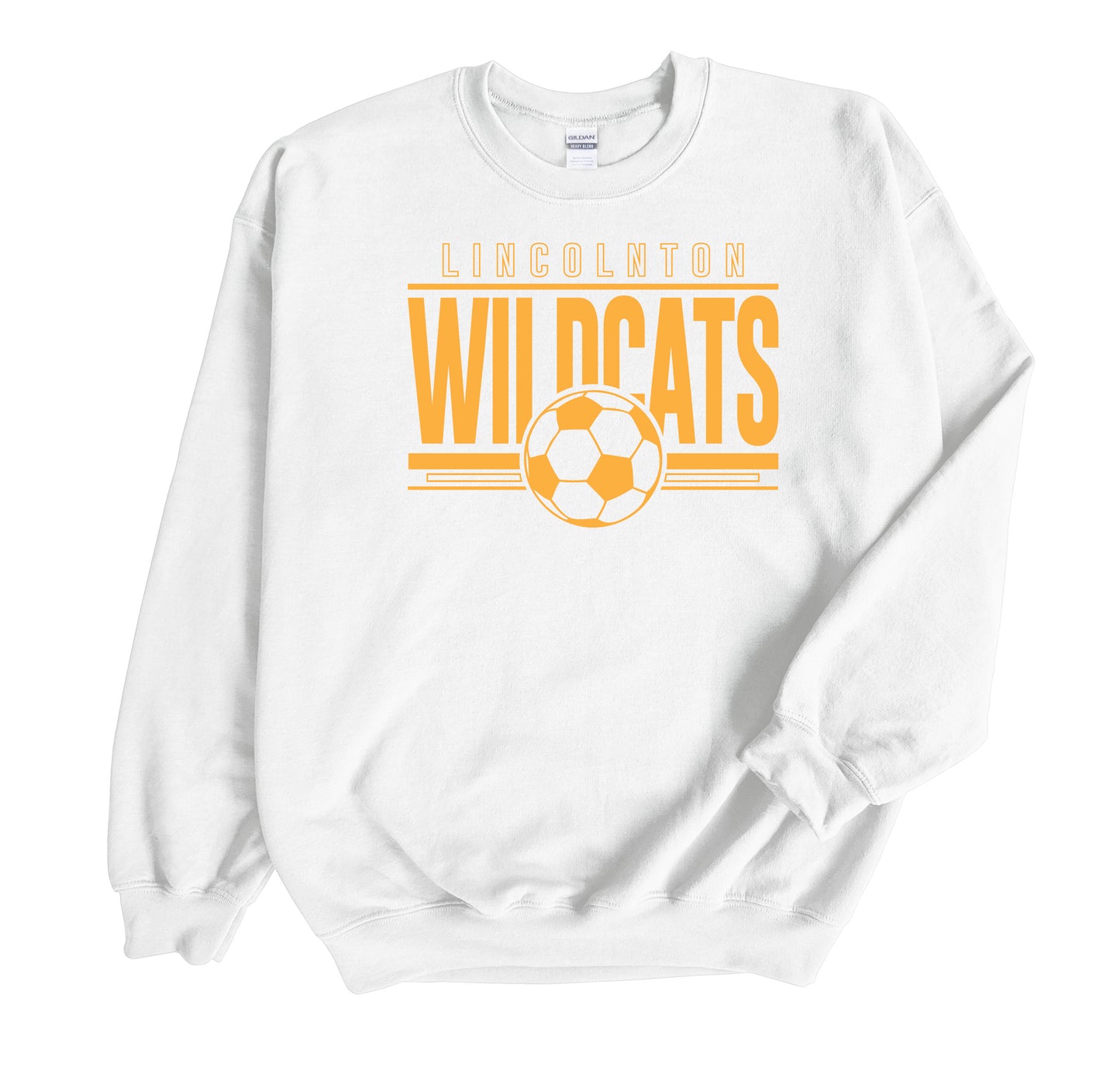 Lincolnton Wildcats Soccer  - YOUTH Crewneck Sweatshirt