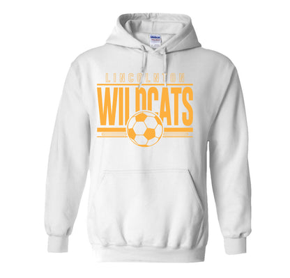 Lincolnton Wildcats Soccer  - Heavyweight Hoodie