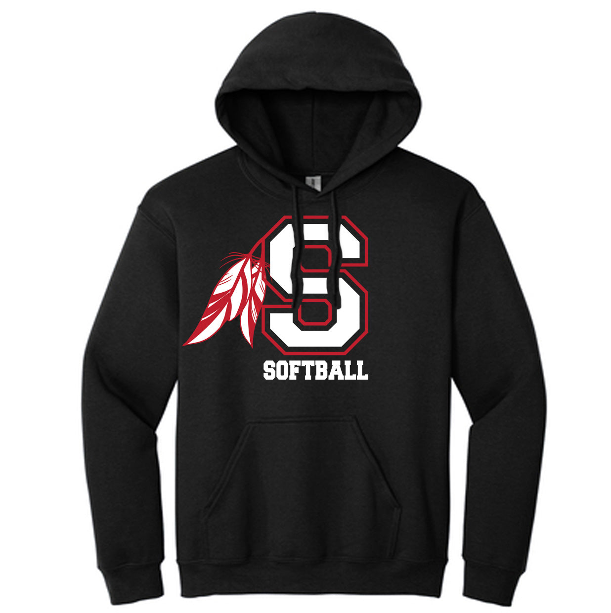 St. Stephens Softball - Heavyweight Hoodie
