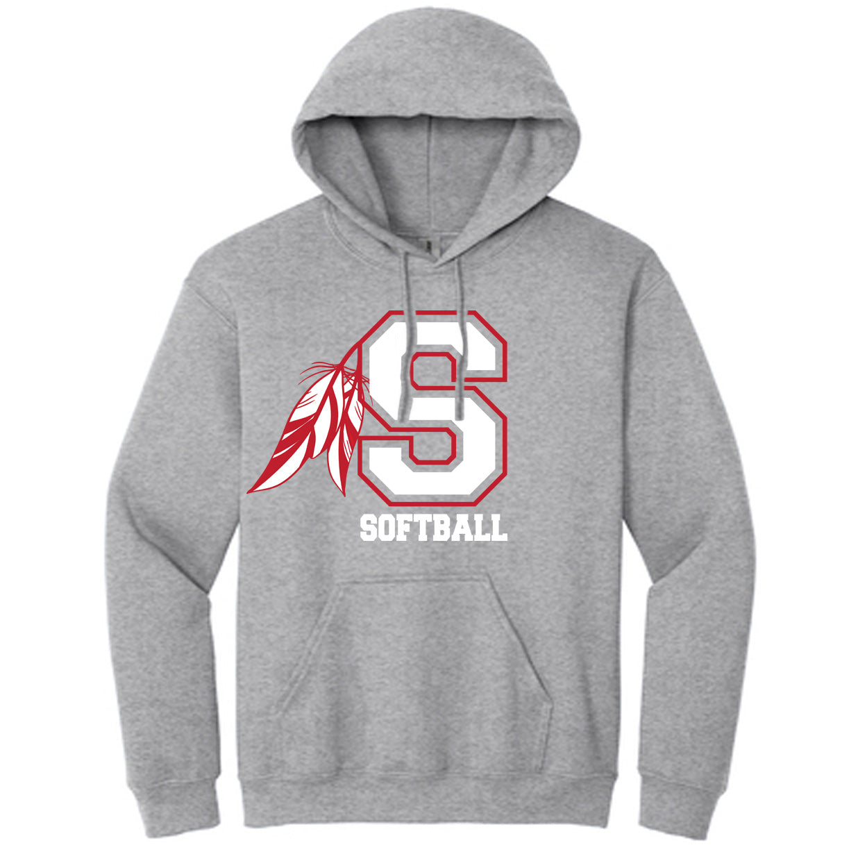 St. Stephens Softball - Heavyweight Hoodie