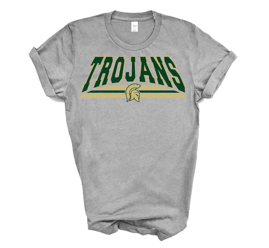Trojans Stripe - YOUTH Short Sleeve Tee