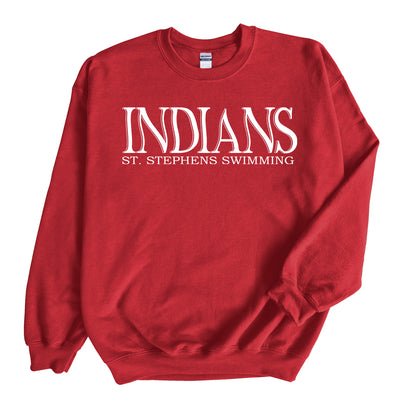 St. Stephens Swimming - Crewneck Sweatshirt