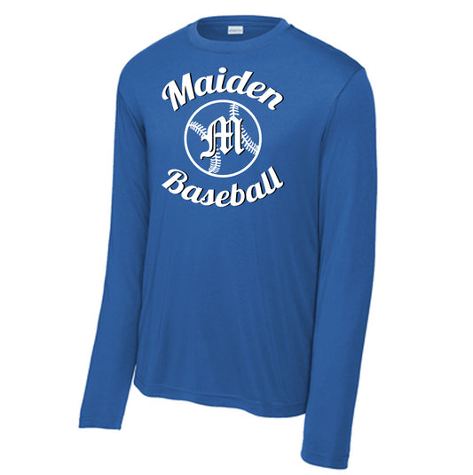 Maiden Baseball Team - Performance Long Sleeve Tee
