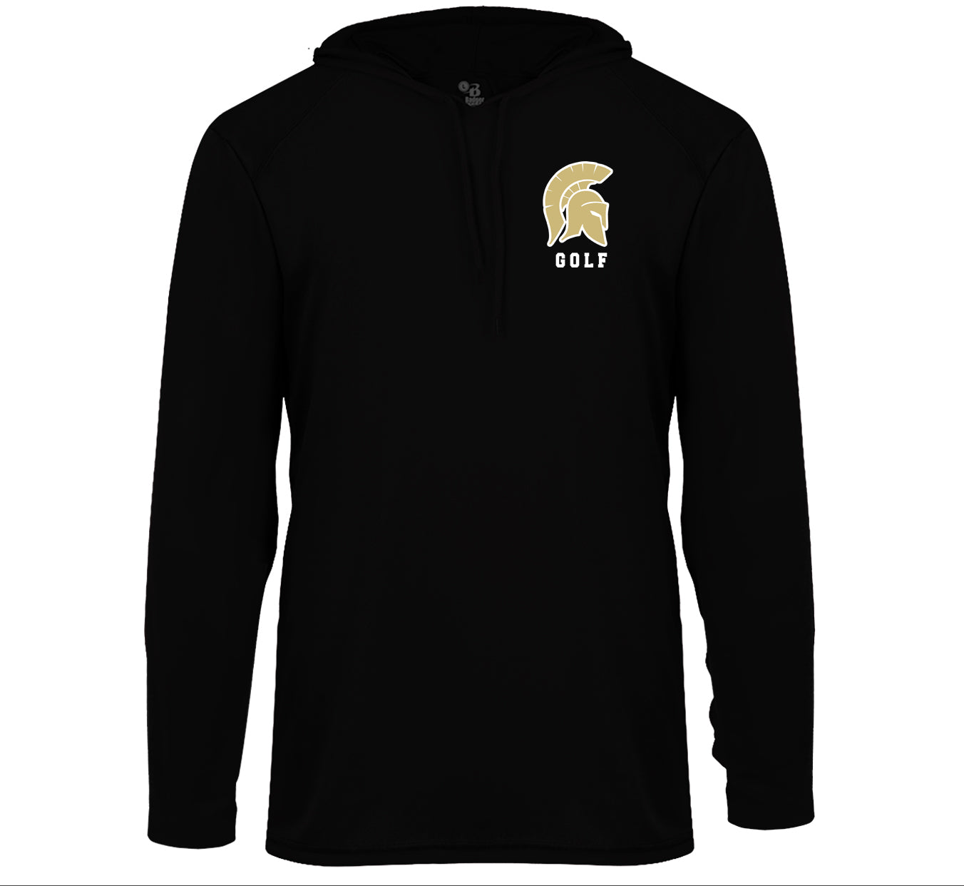Bandys Golf Logo - Performance Long Sleeve Hooded Tee