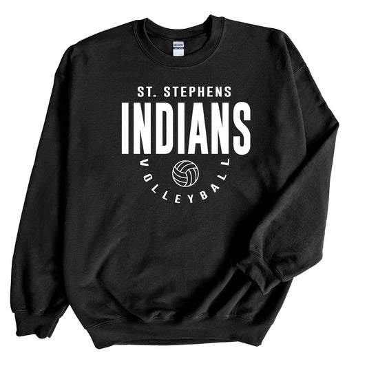 St. Stephens Volleyball - Crewneck Sweatshirt