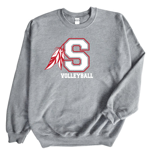 St. Stephens Volleyball - Crewneck Sweatshirt
