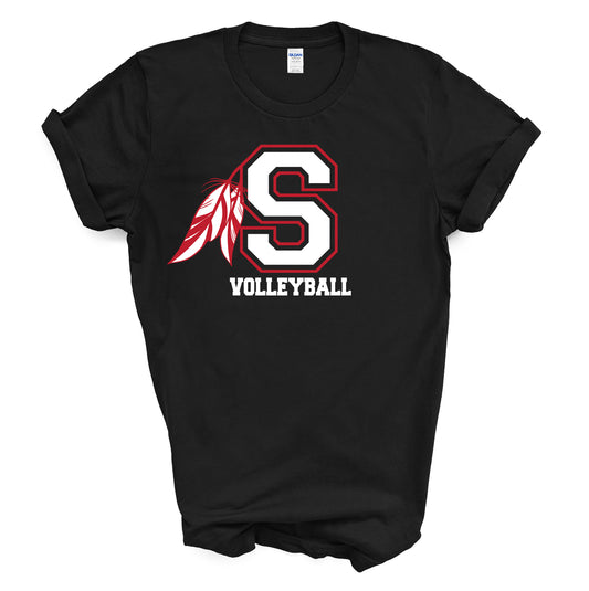 St. Stephens Volleyball - Short Sleeve Tee