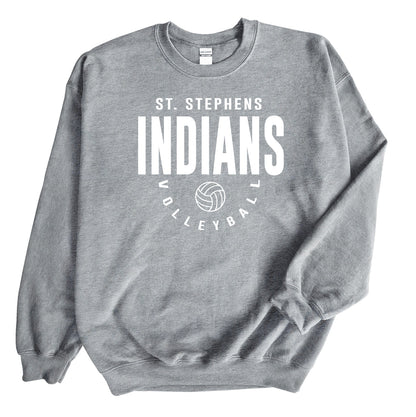 St. Stephens Volleyball - Crewneck Sweatshirt