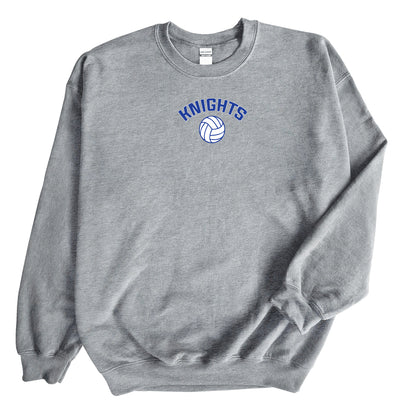 North Lincoln Volleyball Arch - YOUTH Crewneck Sweatshirt