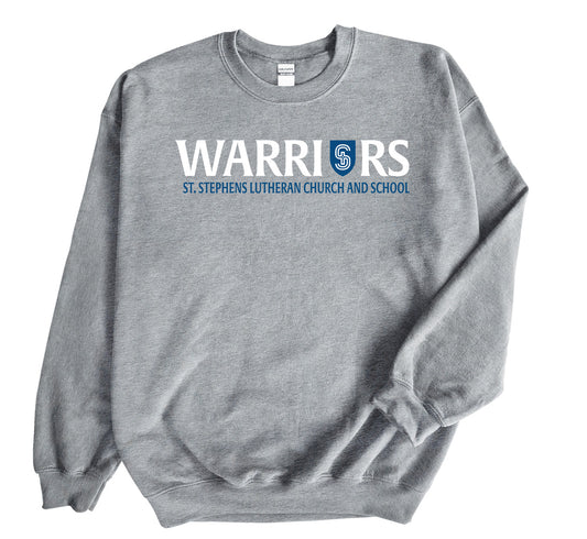 Warriors - YOUTH Crewneck Sweatshirt