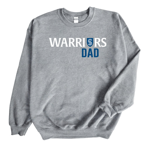 Warriors Dad - Crewneck Sweatshirt
