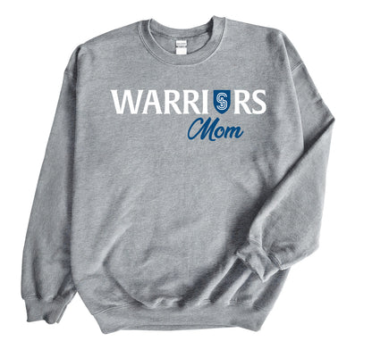 Warriors Mom - Crewneck Sweatshirt