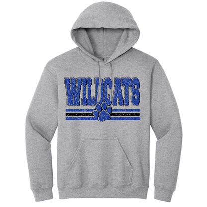 Maiden Wildcats Distressed - Heavyweight Hoodie