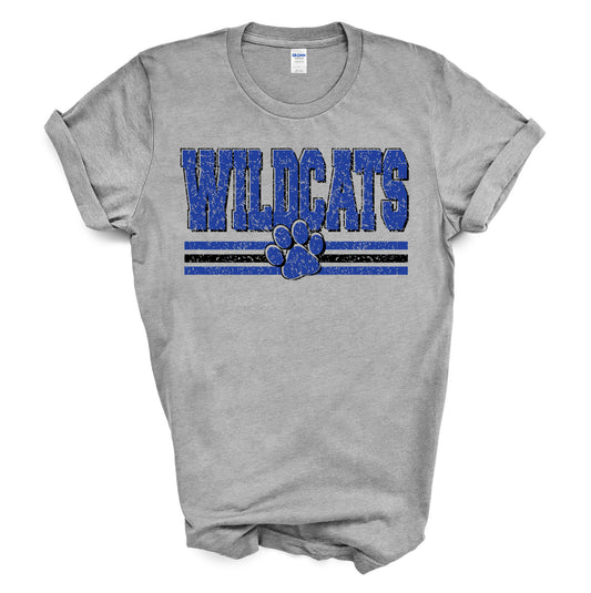 Maiden Wildcats Distressed - YOUTH Short Sleeve Tee