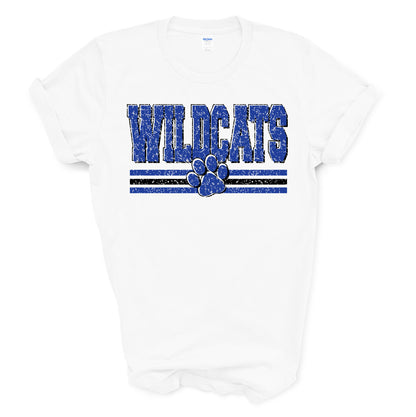 Maiden Wildcats Distressed - Short Sleeve Tee