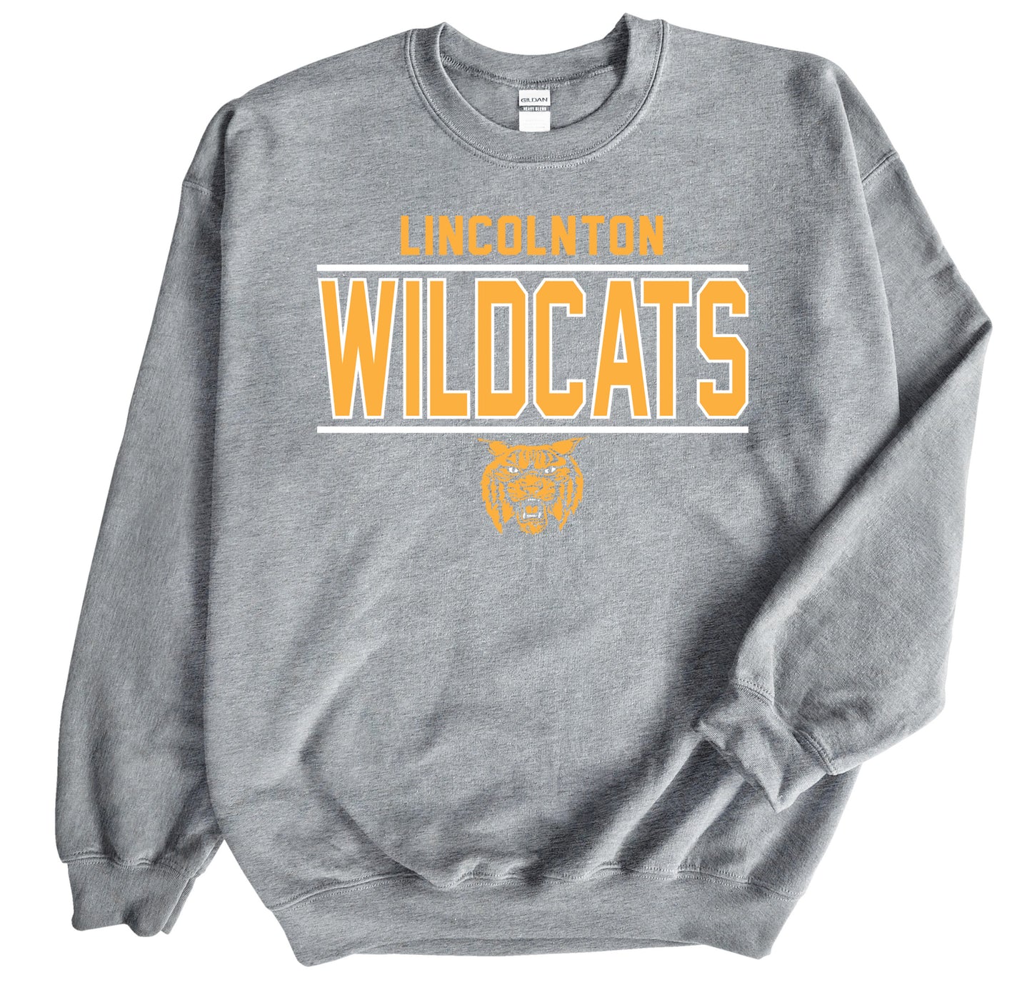 Lincolnton Middle Wildcats - YOUTH Crewneck Sweatshirt