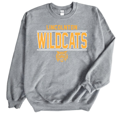 Lincolnton Middle Wildcats - YOUTH Crewneck Sweatshirt