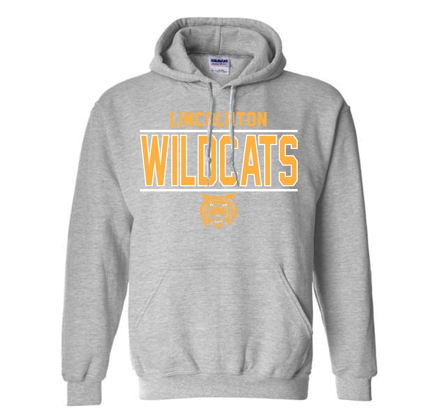 Lincolnton Middle Wildcats - Heavyweight Hoodie