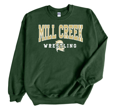 Mill Creek Wrestling - YOUTH Crewneck Sweatshirt