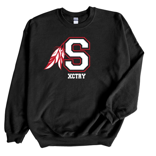 St. Stephens Cross Country - Crewneck Sweatshirt