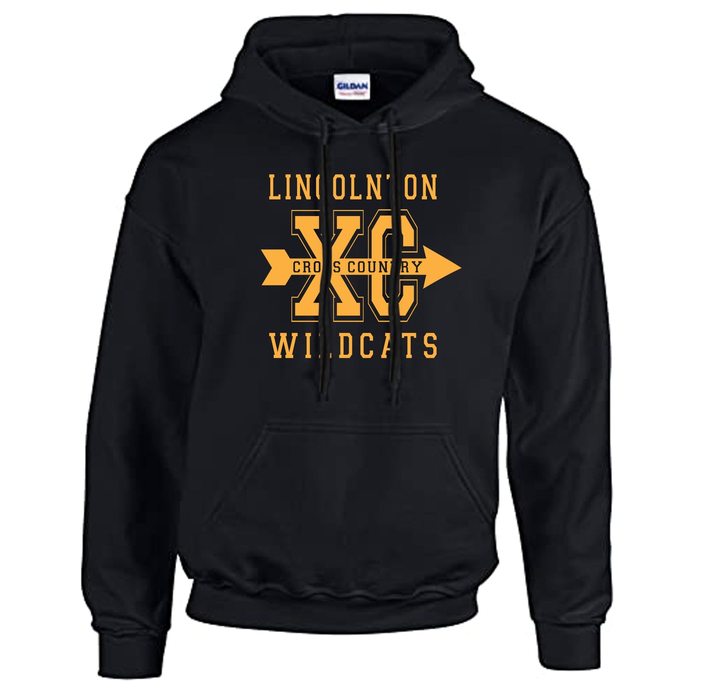 Lincolnton Middle Cross Country - Heavyweight Hoodie