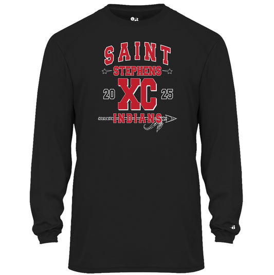 St. Stephens Cross Country Team - Performance Long Sleeve Tee