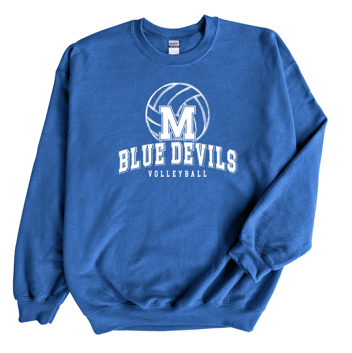 Blue Devil Volleyball - Heavyweight Sweatshirt